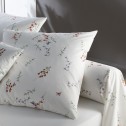 Taie de traversin collection La Discrète en percale de coton fabrication Française.